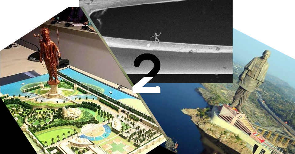 Tallest and Smallest Statues