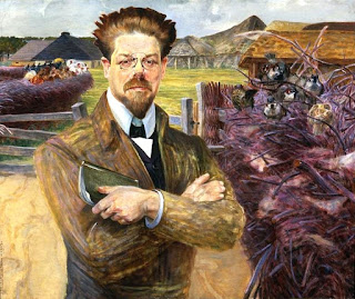  Portret Władysława Reymonta - Jacek Malczewski, 1905