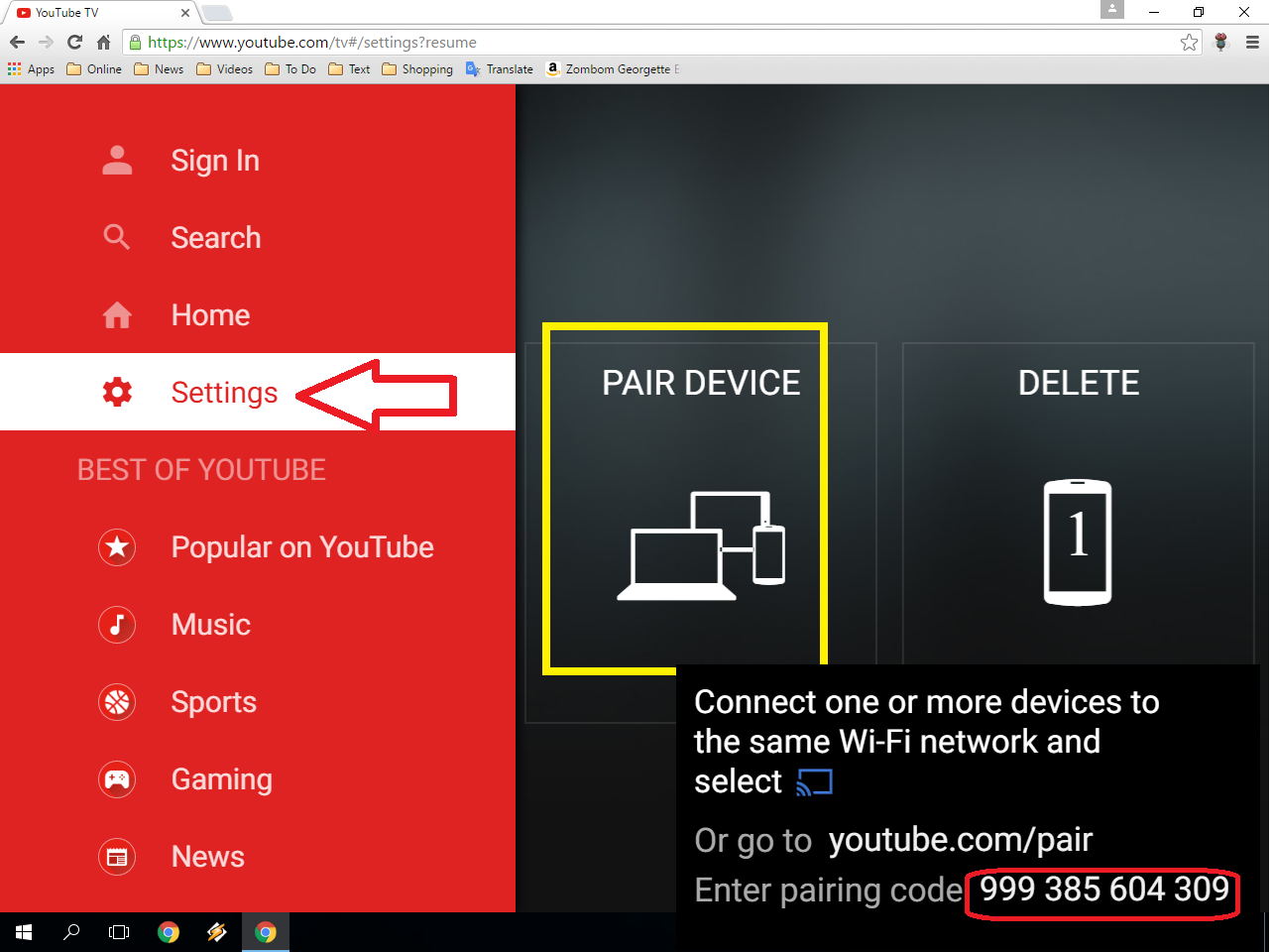 How to Activate You tube Using tv  com start enter code