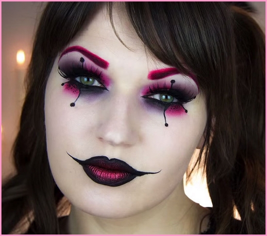 Girl For Look: Witch Halloween Make-Up