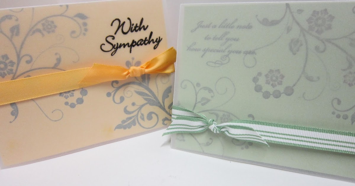 Krafting with Karen Vellum Cardstock Overlay