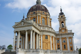 The magnificent Basilica of Superga overlooking Turin  is considered to be Juvarra's masterpiece