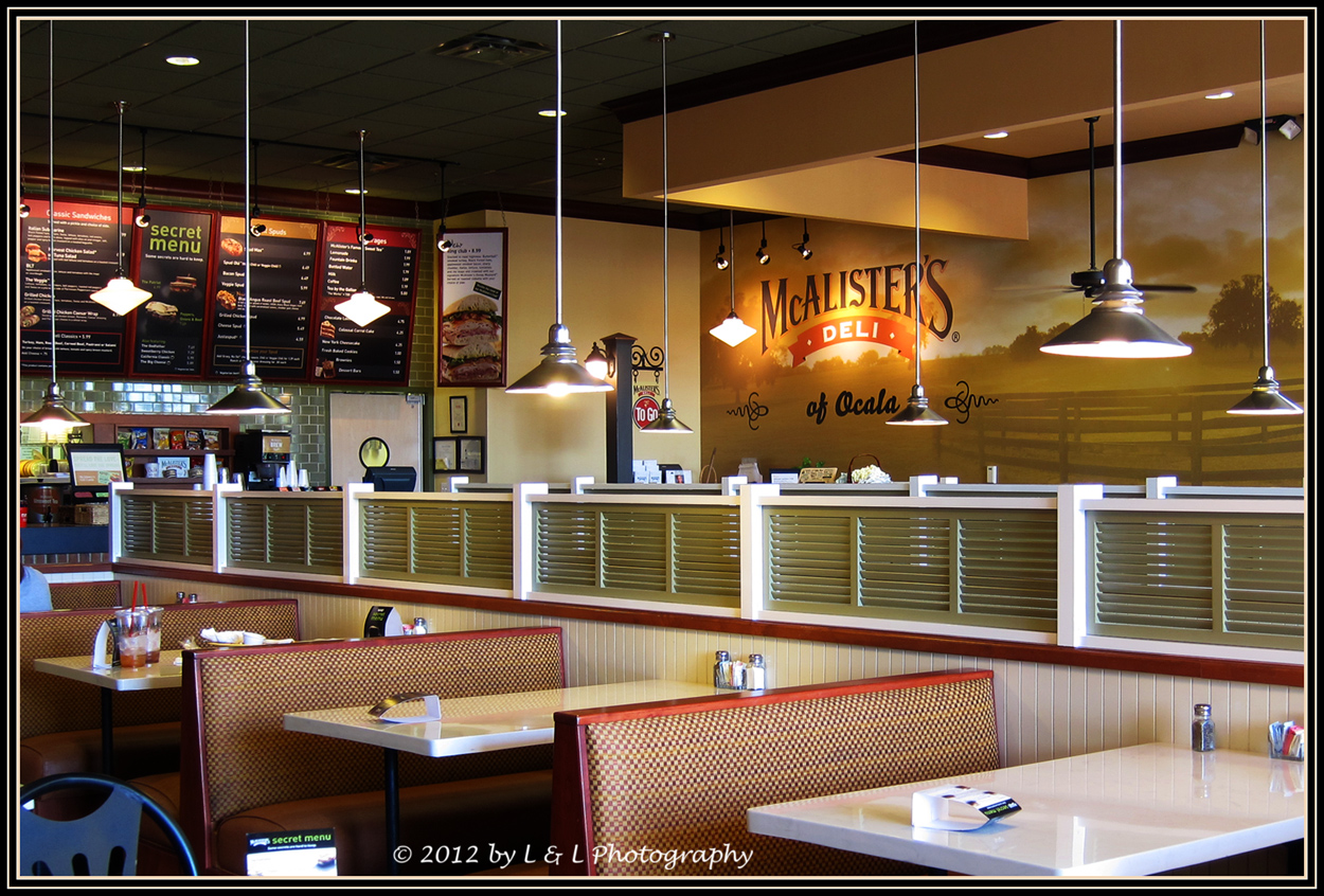 Ocala, Central Florida & Beyond McAlister's Deli Interior