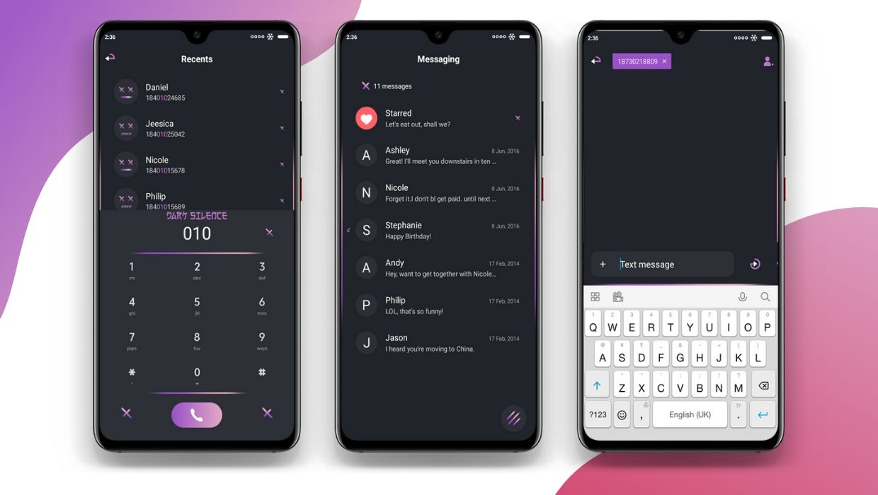 Dark Silence v10 MIUI Theme