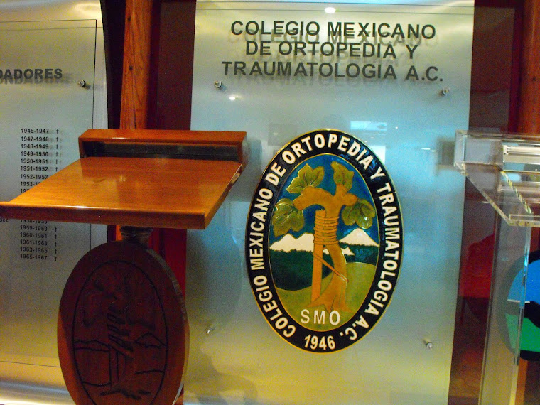 COLEGIO MEXICANO DE ORTOPEDIA Y TRAUMATOLOGÍA a.c.