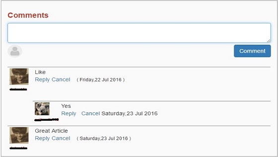 Comment Hierarchy Comments Section Web Design in Asp.net Comment Hierarchy Comments Section Web Design in Asp.net