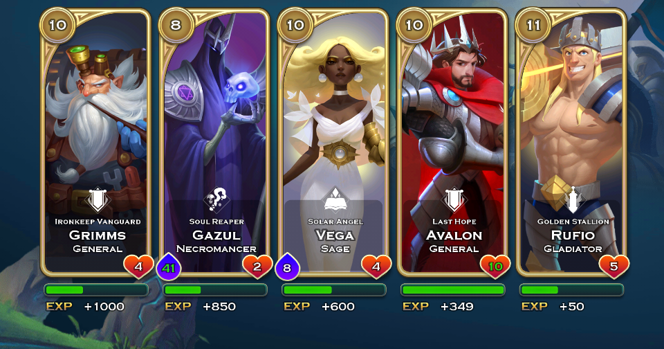 [Art of Conquest] Heroes, Stats, Skills & Equipment (ongoing) Blight