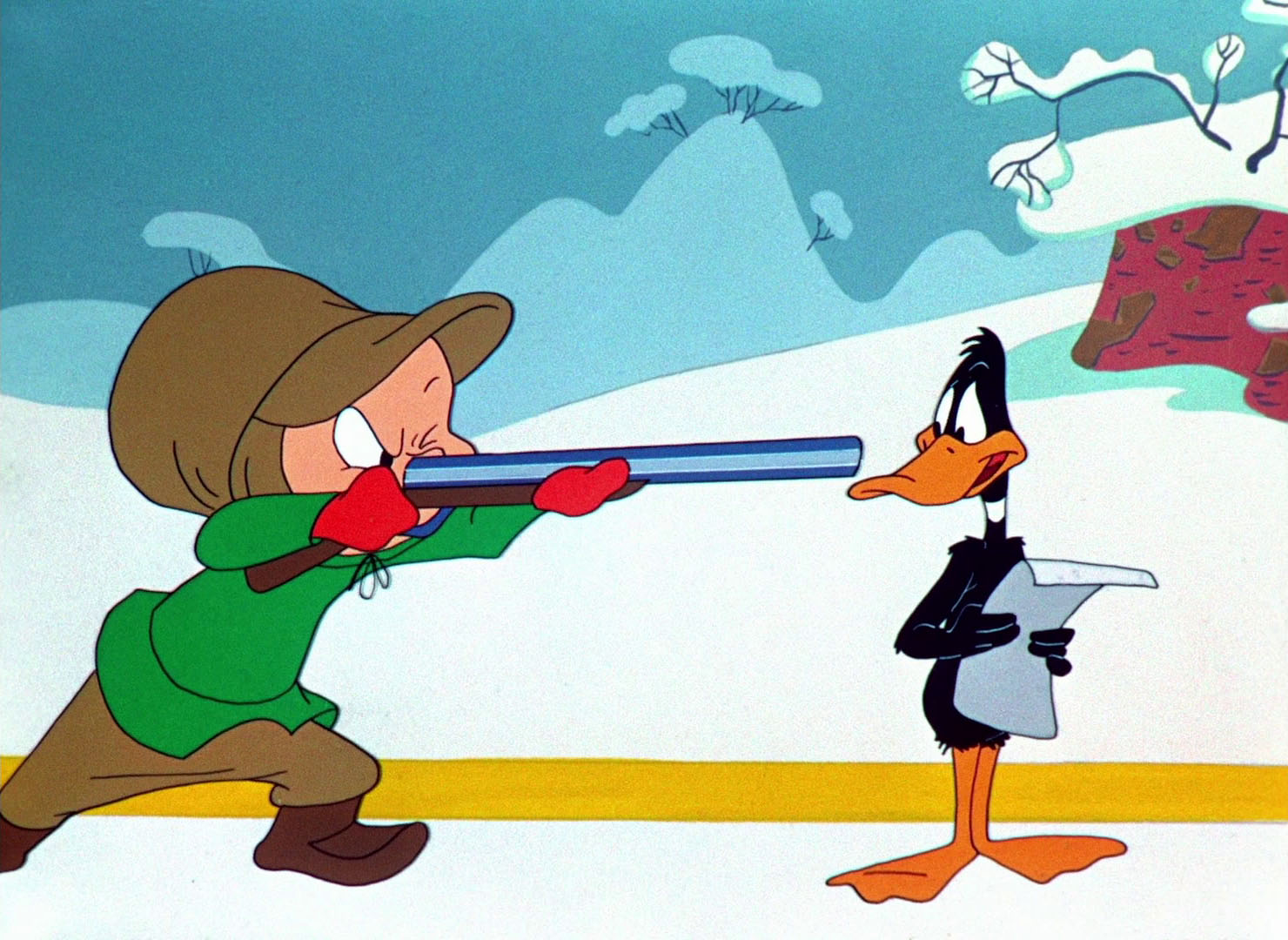 Duck! Rabbit, Duck! - cartoon characters