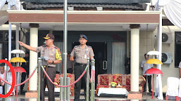 Kapolda Lampung Pimpin Apel Tiga Pilar Di Mako Polres Lampung Timur