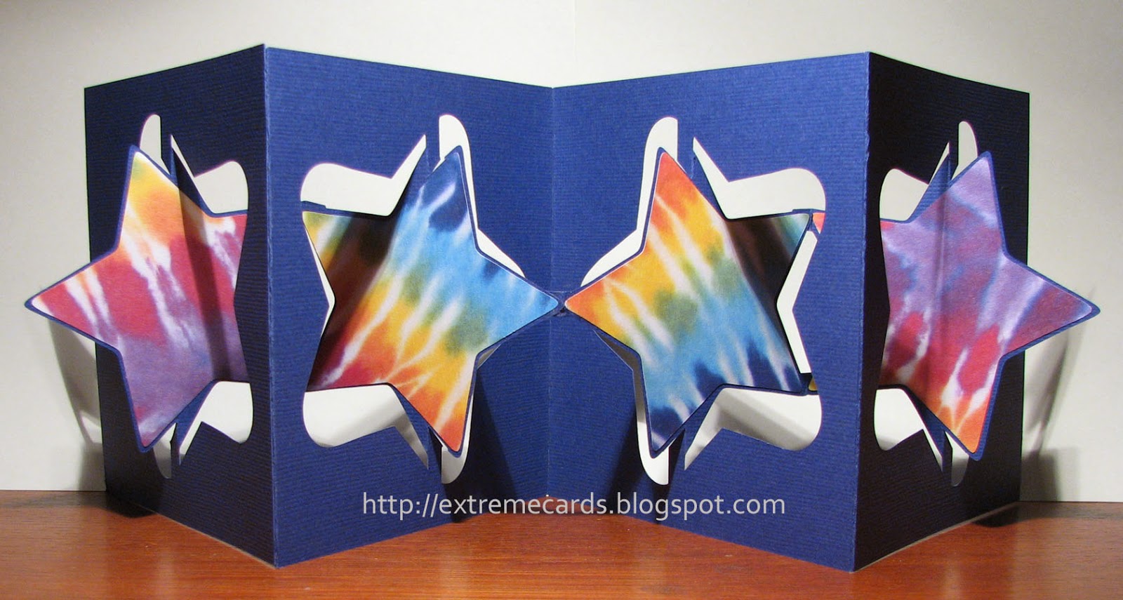 Star Accordion Flip Card