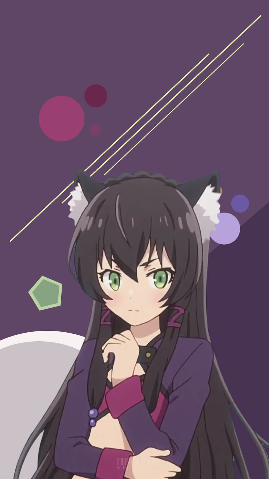 Rem Galleu Isekai Maou to Shoukan Shoujo no Dorei Majutsu Wallpaper DameKun