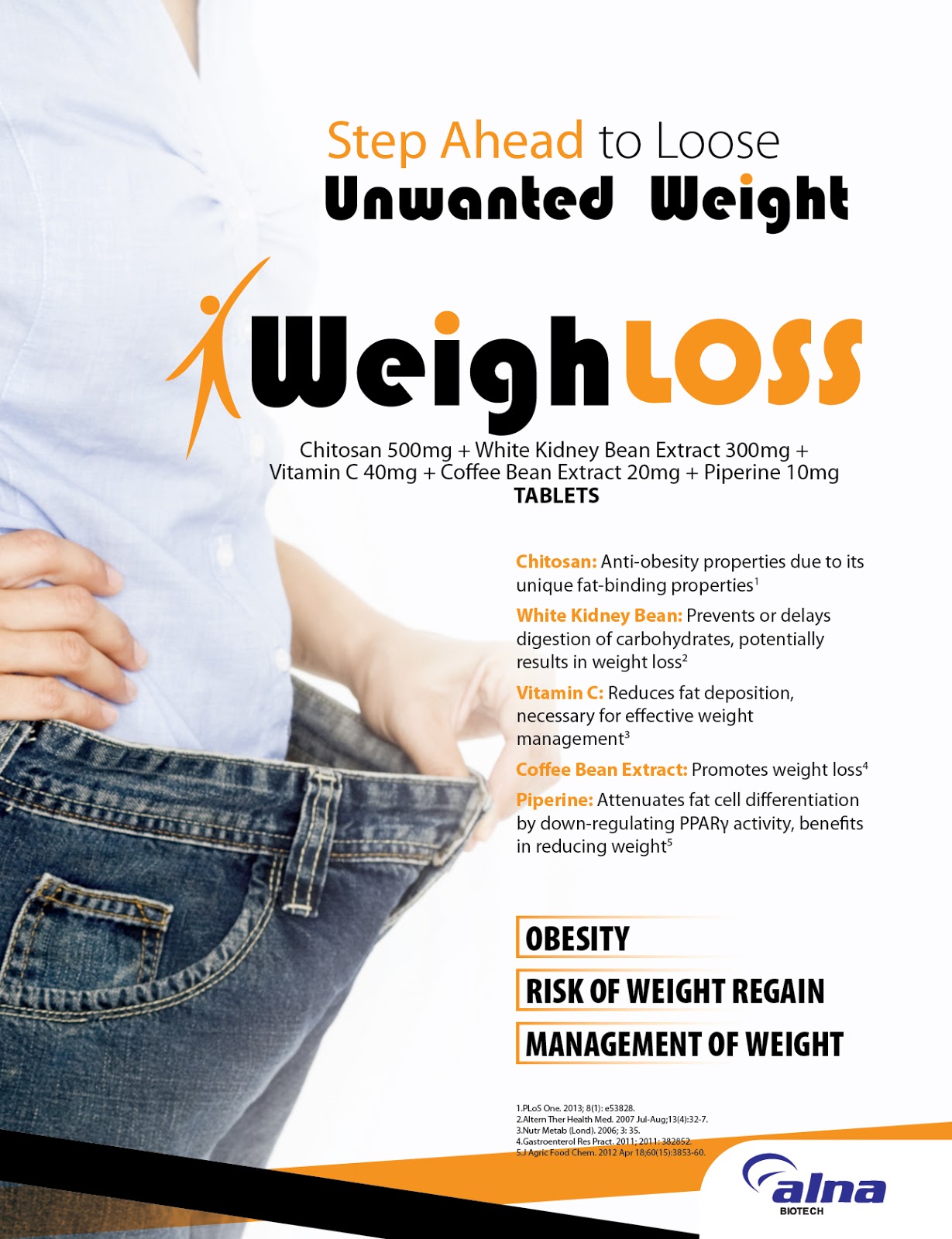Alna Weigh Loss Weight Loss Tablets