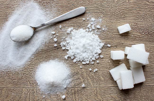 différence sucre en poudre sucre cristallisé