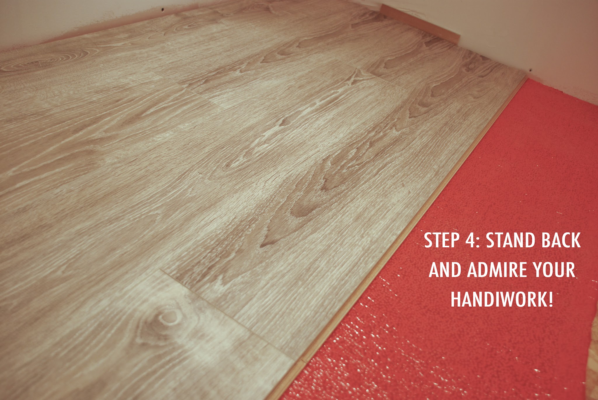 The Basement Installing The Laminate Floor Rambling Renovators