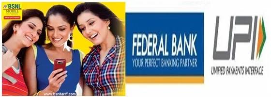 UPI based payment services with Federal bank of India