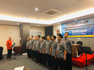 Foto Pelantikan PWI Tuban