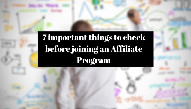 Affiliate marketing program mein join hone se pahale 7 जरुरी बातें Affiliate marketing program mein join hone se pahale 7 jaruri baaten