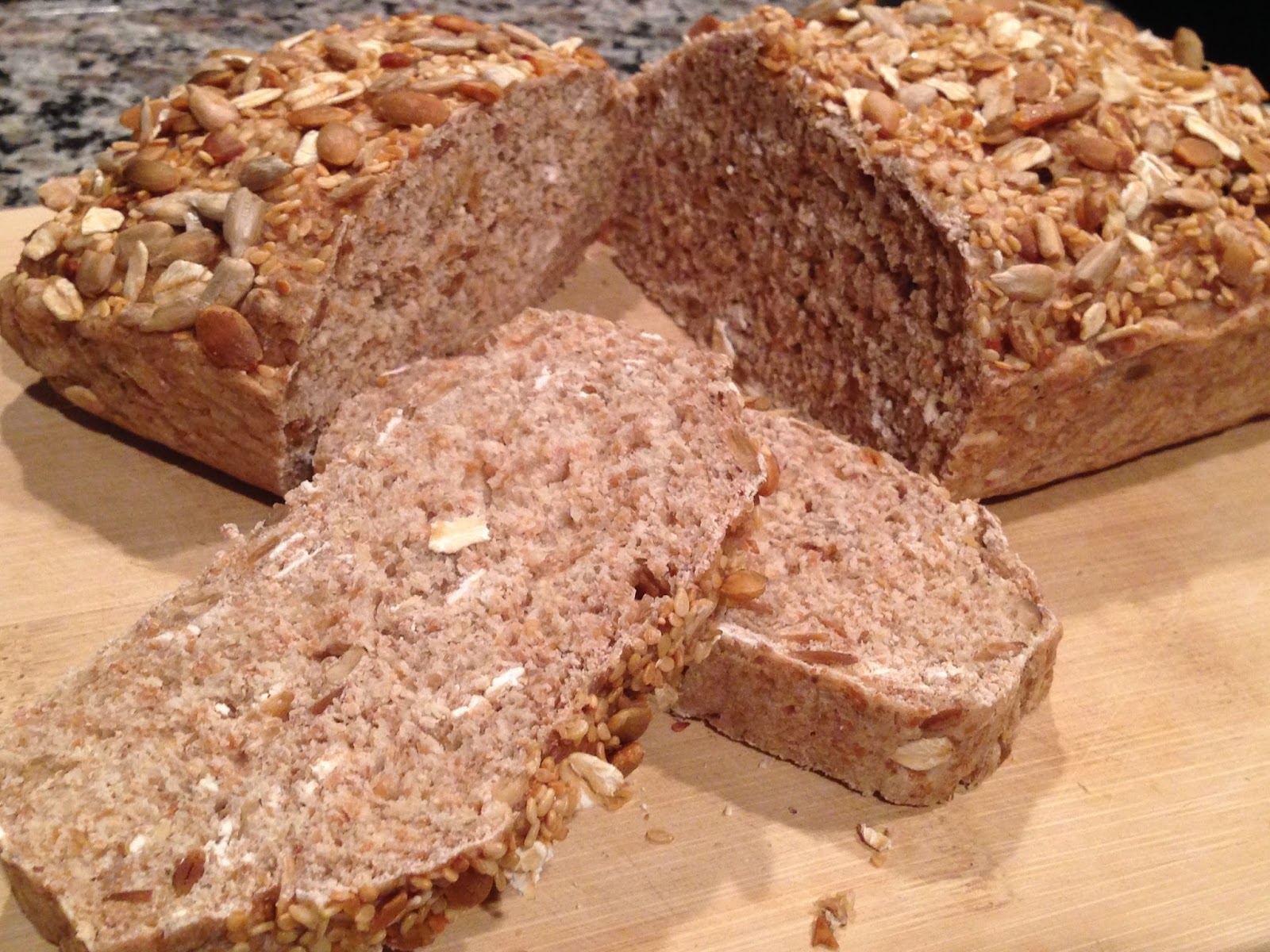 Chocolate Spinach MultiGrain MultiSeed Bread