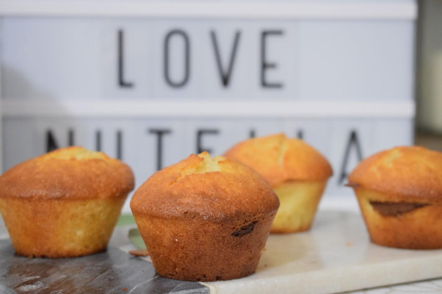 Recette Des Muffins Au Coeur Nutella Hivency