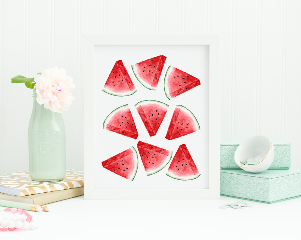 Diligent Hands Free Printable Watermelon Art diligent-hands-free-printable-watermelon-art