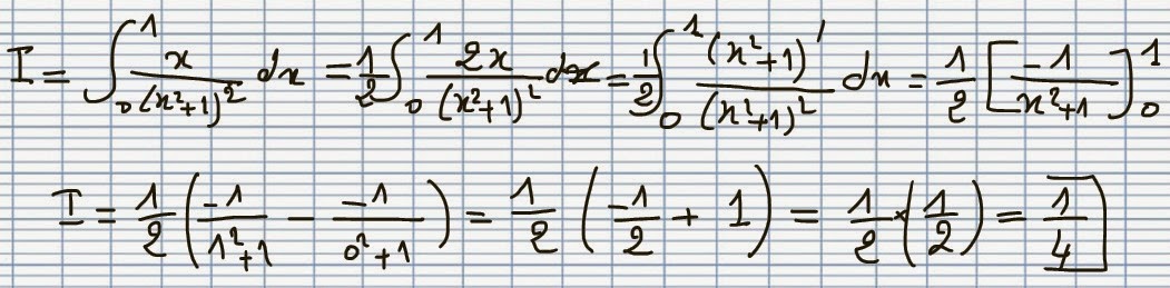 سلسلة حساب التكامل - س1- Calcul d'integrale