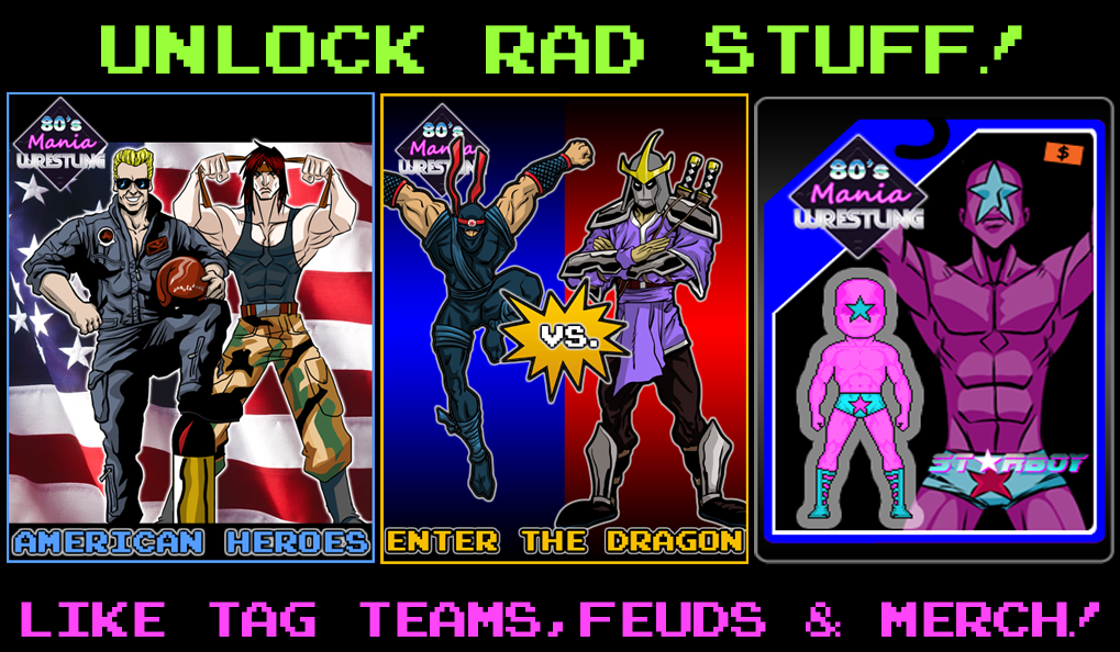 80s mania wrestling Clearance