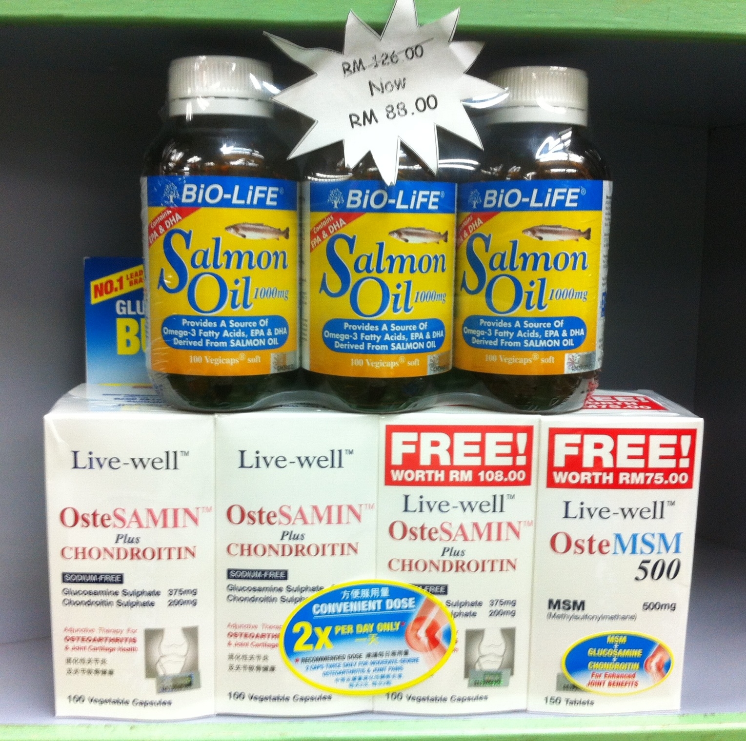 Zestzfulness Glucosamine, Chondroitin, Fish Oil May Reduce Inflammation