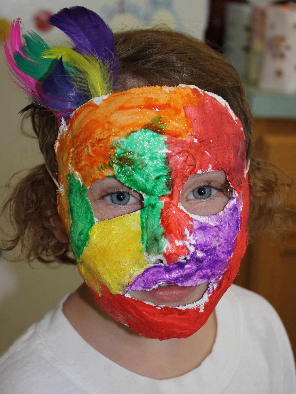 Children's Summer Arts and Crafts: Painting Masks