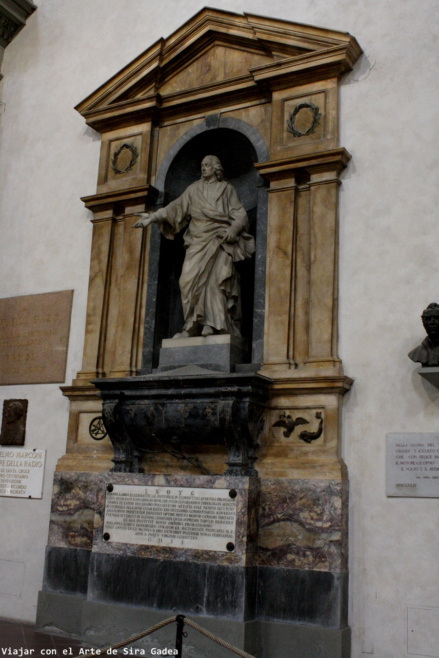 Los monumentos funerarios de Santa Croce de Florencia