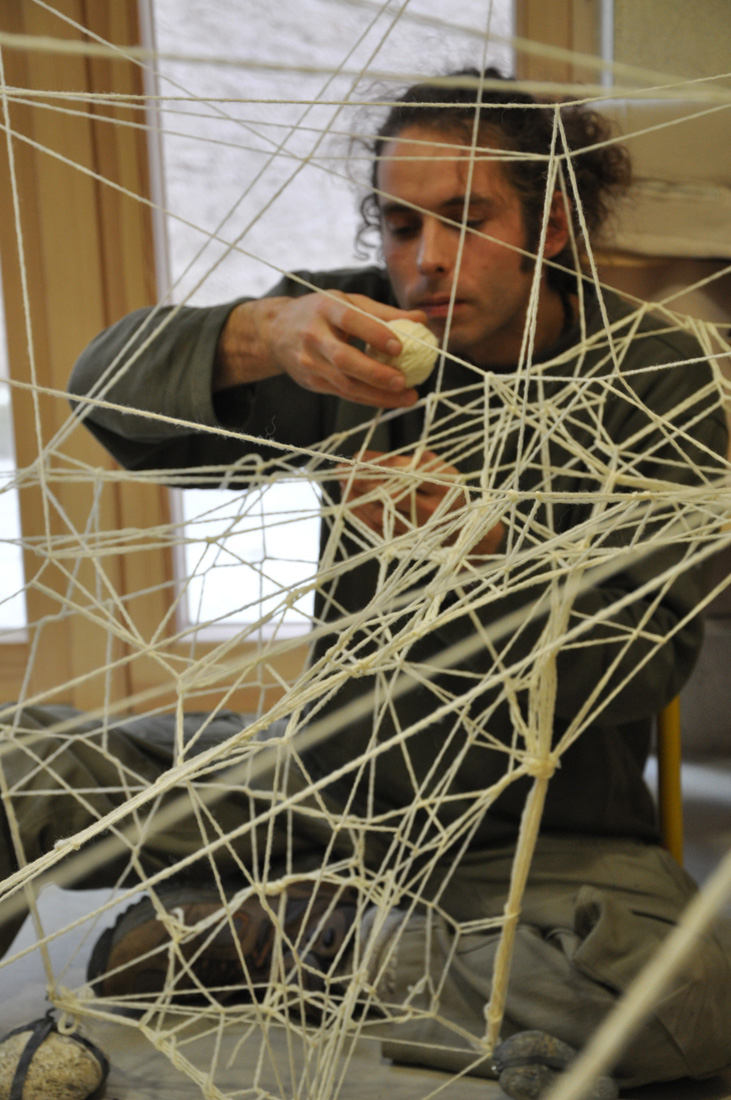 pratique artistique et histoire de l'art Tisser sa toile