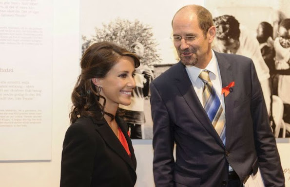 Princess Marie attended opening ceremony of the photo exhibition 
