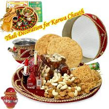 karwa chauth thali karwa chauth thali