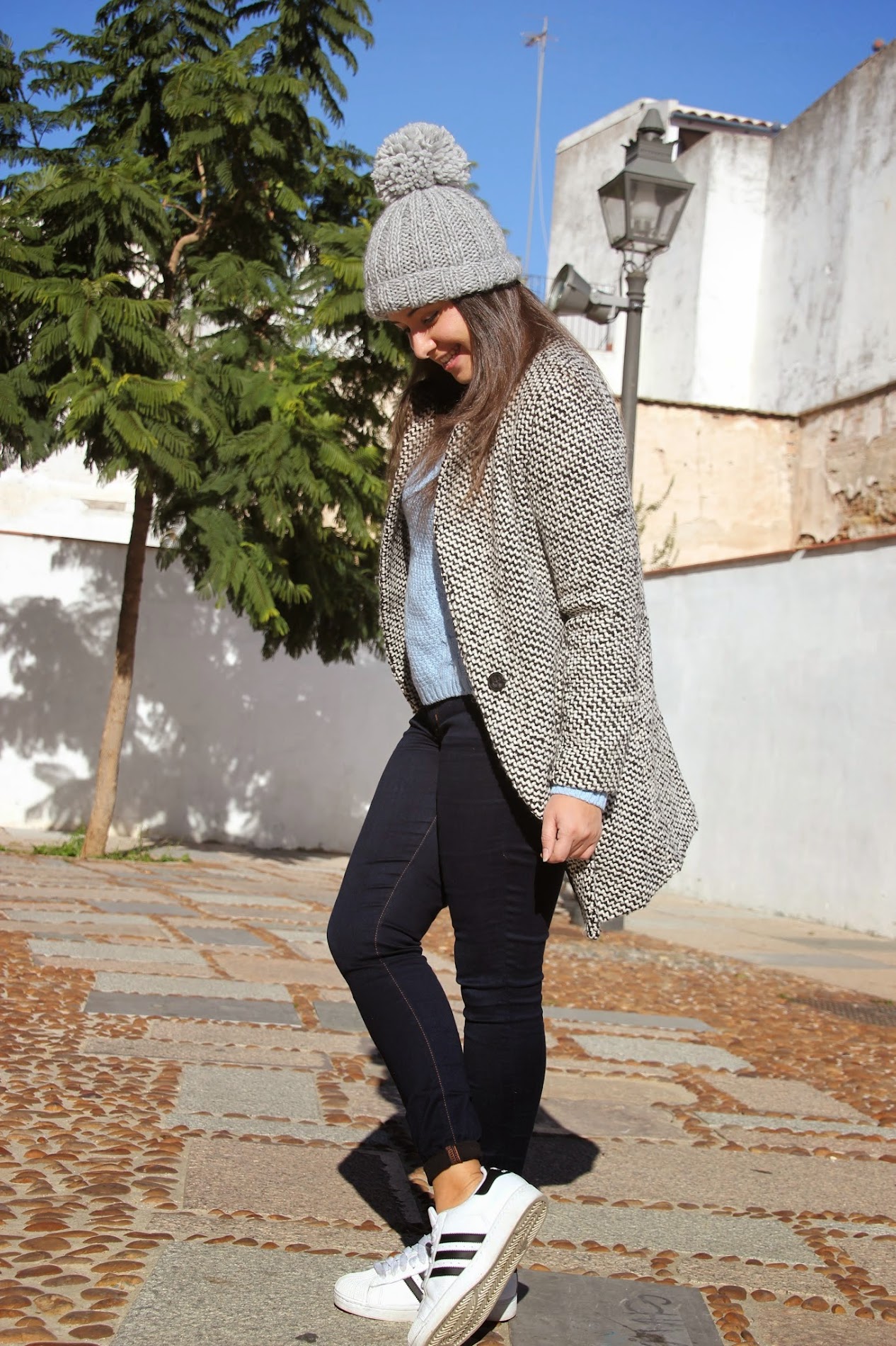 DIY Cómo hacer gorro de lana dos agujas (patrón gratis) blog de costura y blog diy