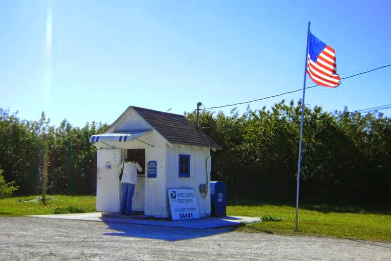 The Ochopee Post Office, Florida The Smallest Post Office in United