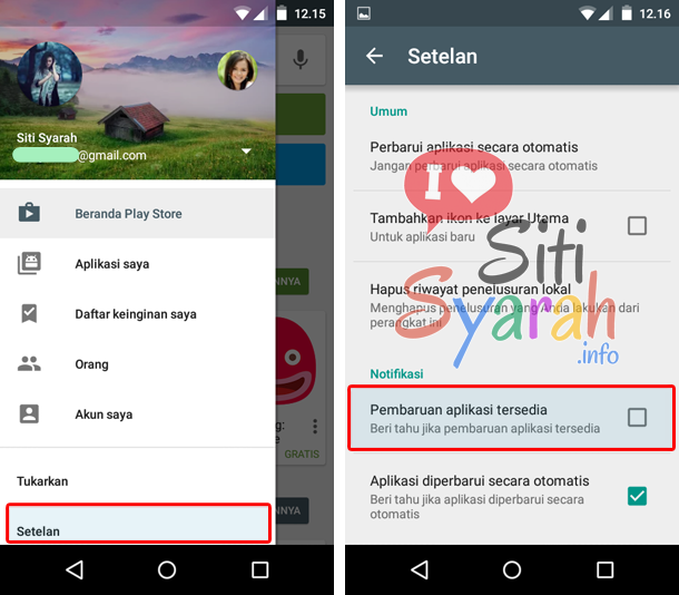 kenapa harus update aplikasi android