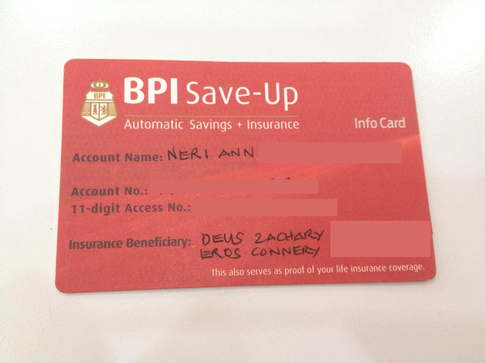 Emergency Fund BPI Direct SaveUp + Insurance Nheng's Wonderland