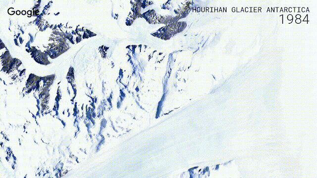 Una visión de como ha cambiado la Tierra en 32 años, hecha por Google