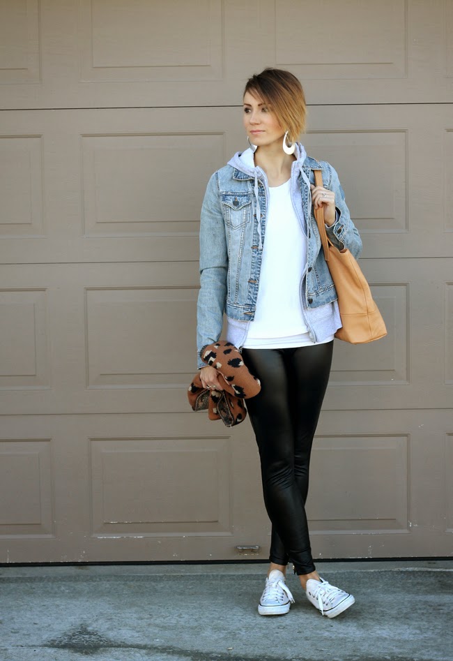 old navy leather pants