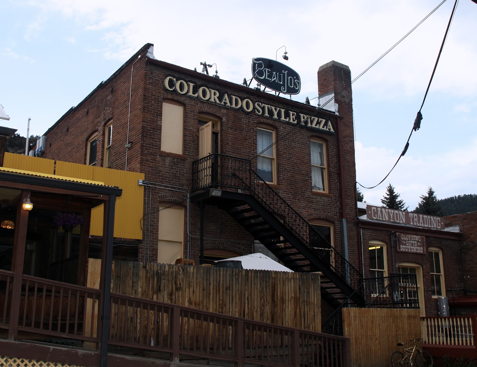 The Orange Door Restaurant Review Beau Jo's in Idaho Springs, Colorado