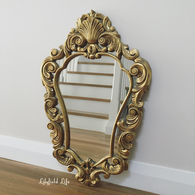vintage gold mirror Lilyfield Life