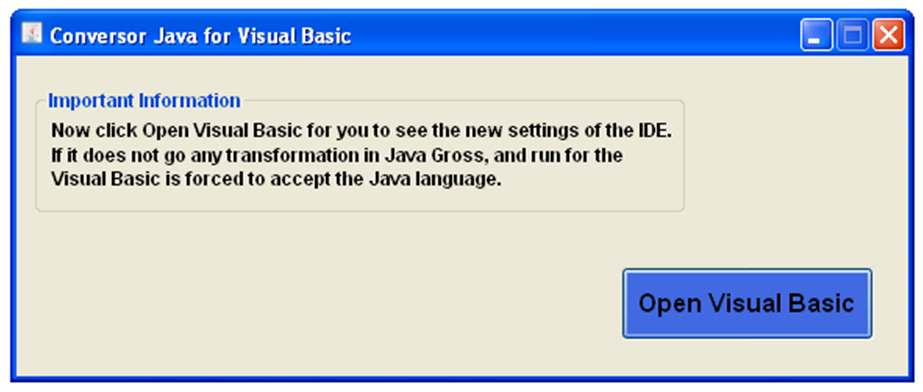 PROGRAMAÇÃO VISUAL BASIC: Conheça o Java for Visual Basic