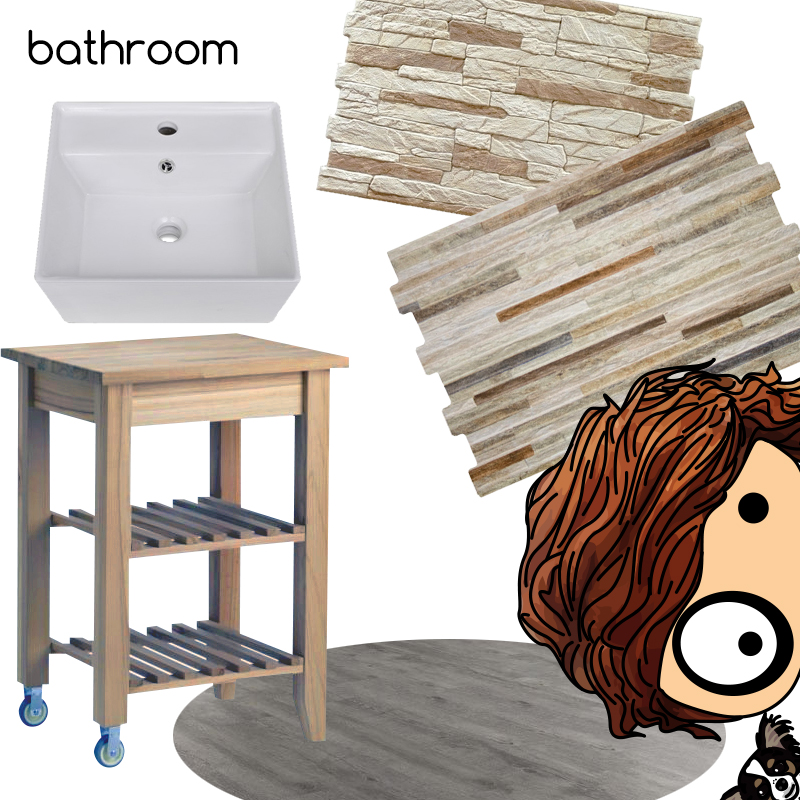 ilustración | illustration foltys vs the interior designer - bathroom planning