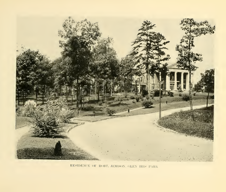 Alabama Yesterdays Birmingham Photos of the Day (21) Two Glen Iris Park Homes in 1908