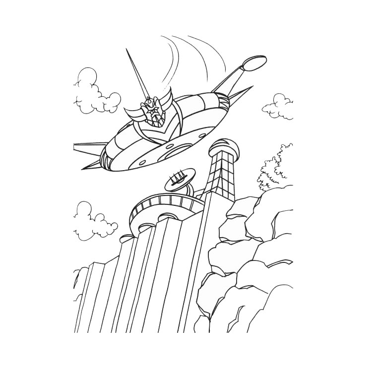 Actarus coloring pages | Screenfonds