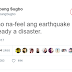 My list of Earthquake Hugot Posts! #Nabasakolang