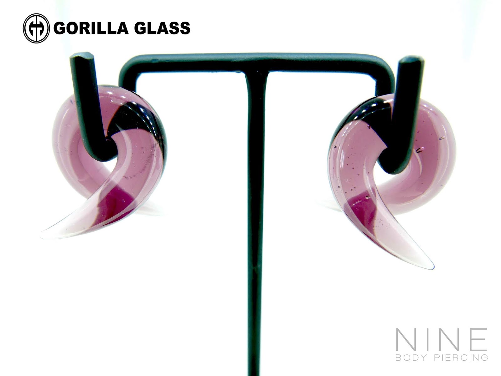 NINE BODY PIERCING BLOG Gorilla Glass Jewelry Spiral!!!