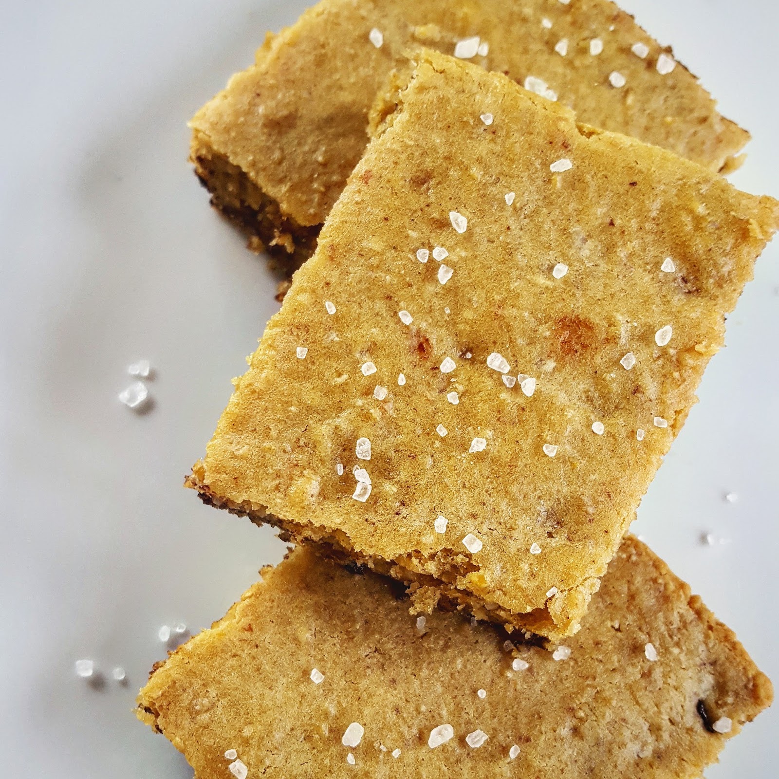 Peanut Butter Chickpea Blondies Chef Jen