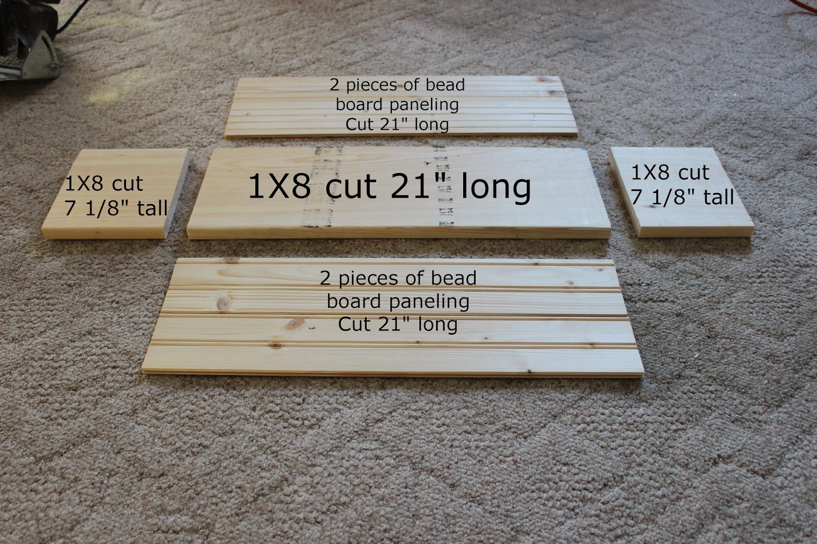 Happy At Home How To Build A Rustic BeadBoard Box