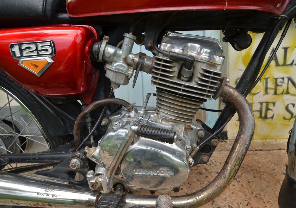 Honda cg125 двигатель