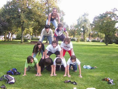 Educacion Fisica Deporte Y Recreacion Piramides Humanas Nsl